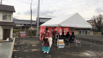 Ma様邸　地鎮祭を行いましたのサムネイル