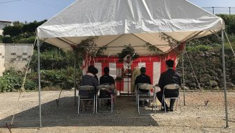 Fu様邸　地鎮祭を行いましたのサムネイル