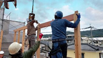 M様邸　棟上げを行いましたのサムネイル